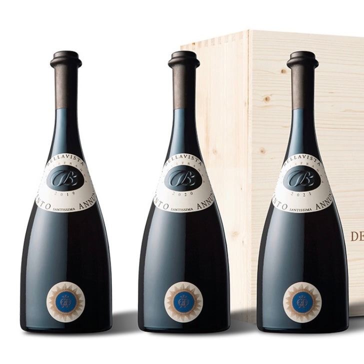 Convento della Santissima Annunciata - Verticale 2019 - 2020 - 2021 - Cassa legno da 6 bottiglie - 6 x 0,75 L